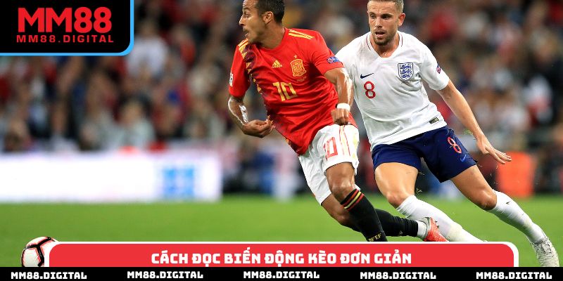 Cách đọc biến động kèo đơn giản